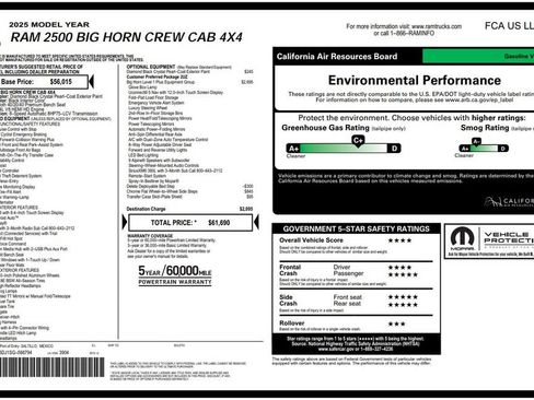 Used 2025 RAM 2500 Big Horn AWD/4WD image 3