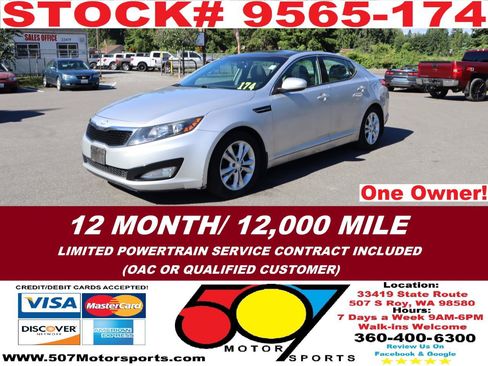 Used 2013 Kia Optima EX w/ Premium Pkg FWD image 2