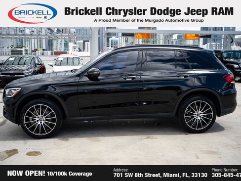 Used 2021 Mercedes-Benz GLC 300 w/ AMG Line image 8