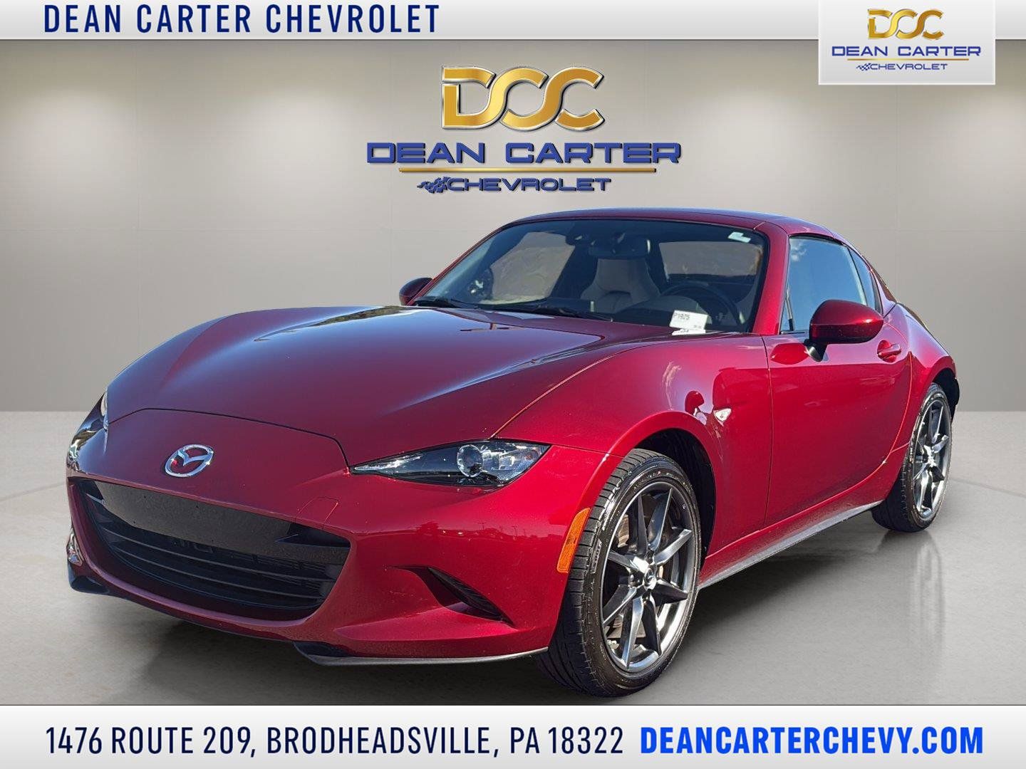 Used 2019 MAZDA MX-5 Miata RF Grand Touring RWD image 1