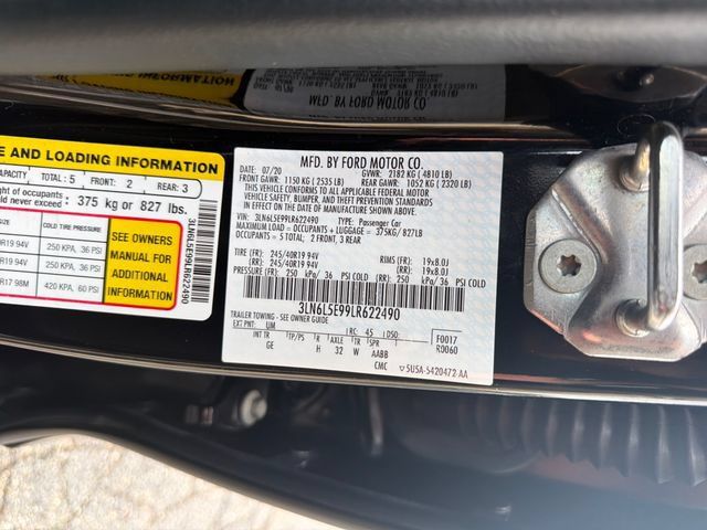 Certified 2020 Lincoln MKZ Reserve w/ Monochromatic Package FWD image 34