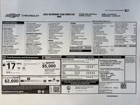 Used 2023 Chevrolet Silverado 1500 RST image 62