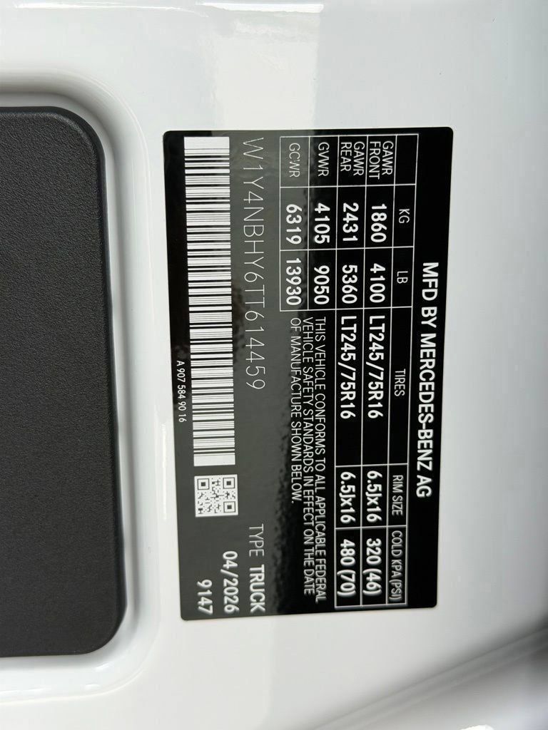 New 2026 Mercedes-Benz Sprinter 2500 image 9