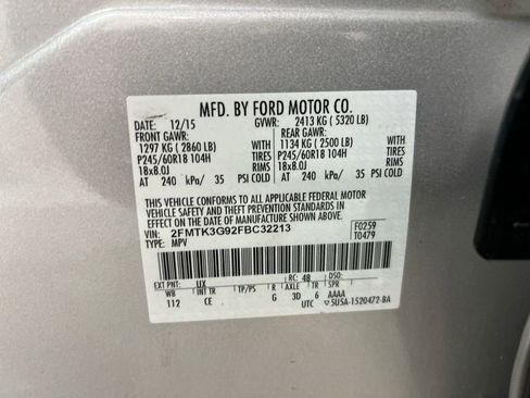 Used 2015 Ford Edge SE FWD image 27