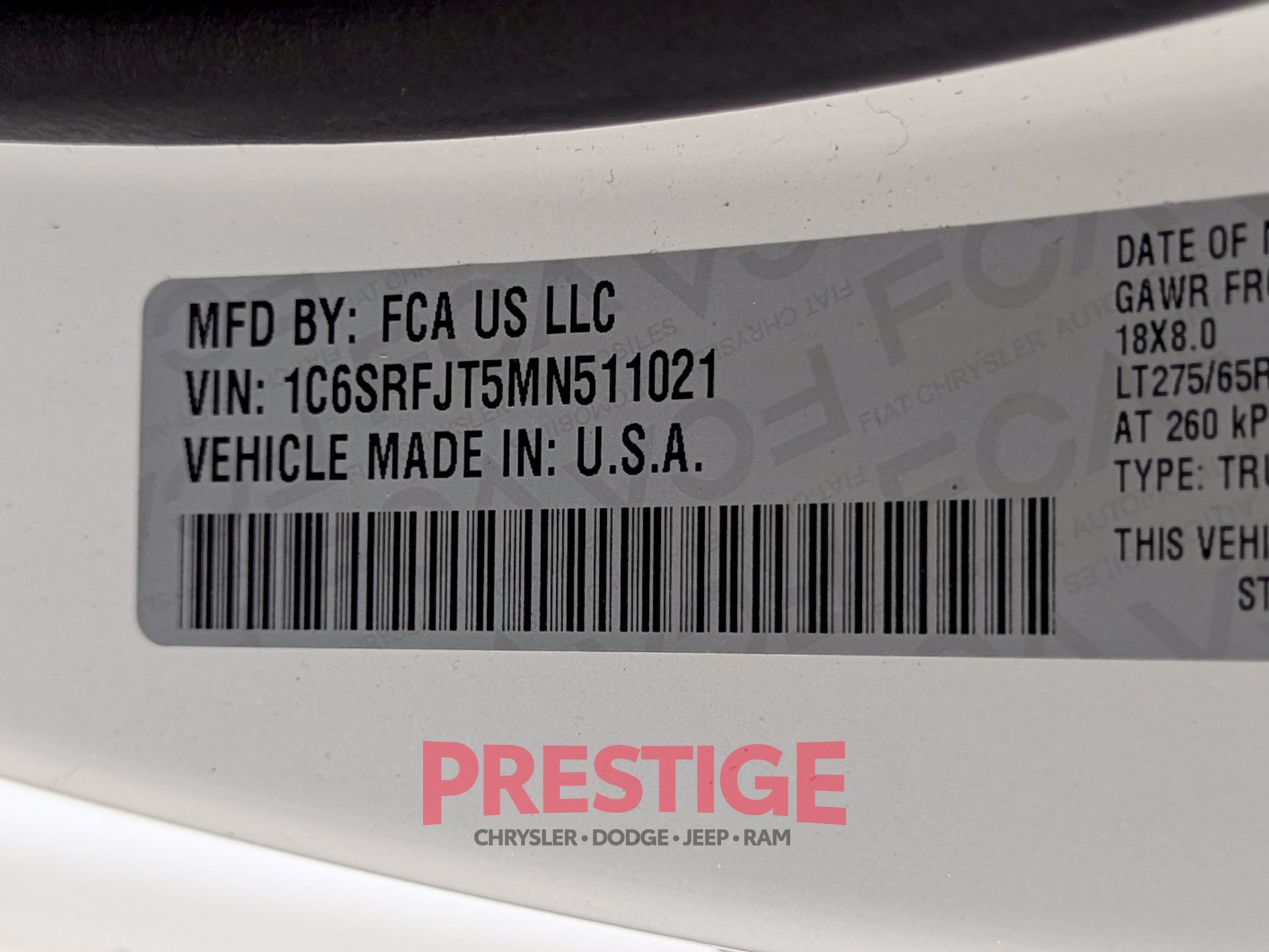 Used 2021 RAM 1500 Laramie w/ Advanced Safety Group AWD/4WD image 35