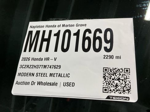 Certified 2026 Honda HR-V LX image 36