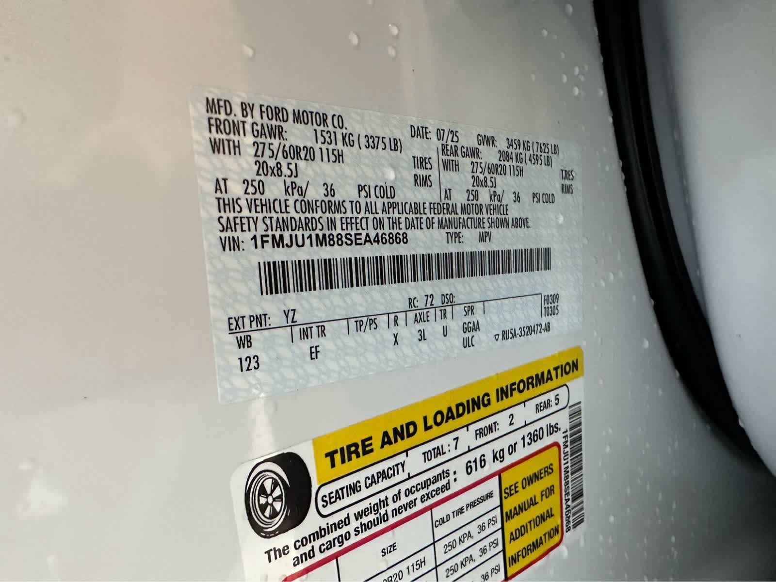 Certified 2025 Ford Expedition Platinum AWD/4WD image 19