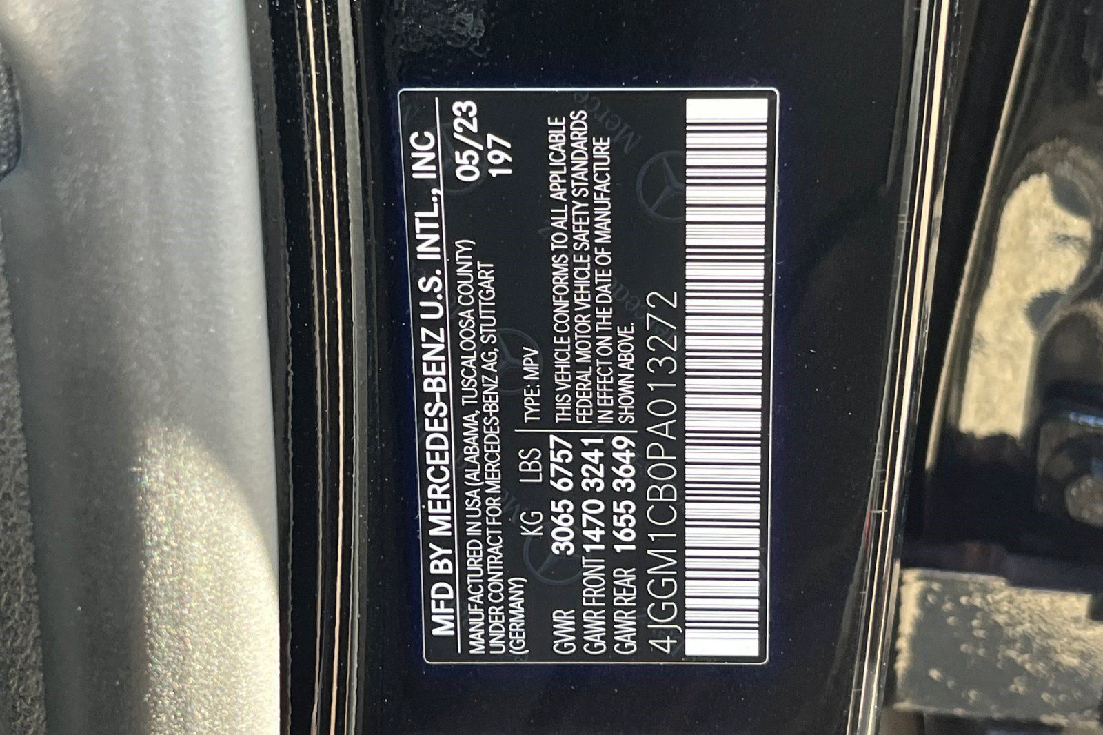 Used 2023 Mercedes-Benz EQE 350+ 4MATIC SUV image 10