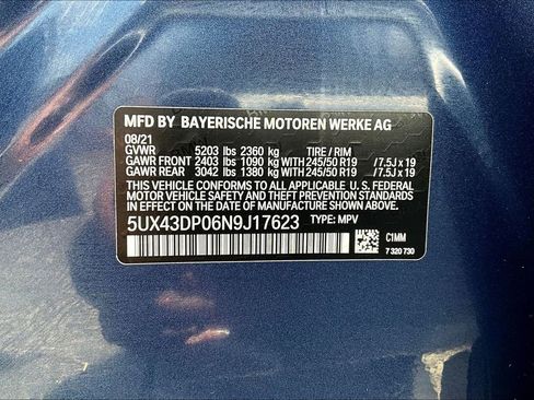 Used 2022 BMW X3 sDrive30i w/ Convenience Package RWD image 18
