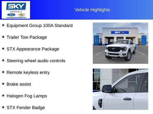 New 2025 Ford Ranger XL w/ Trailer Tow Package image 12