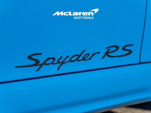 Used 2024 Porsche 718 Boxster Spyder RS w/ Light Design Package RWD image 26