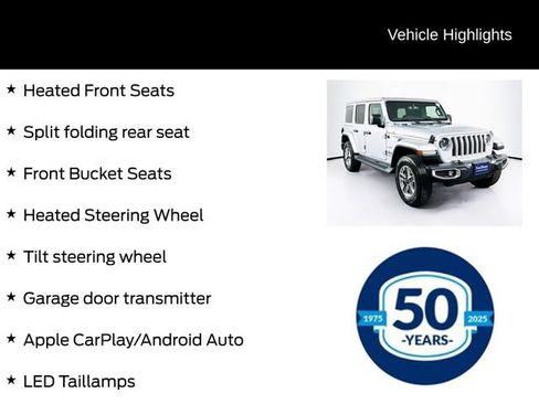 Used 2023 Jeep Wrangler Unlimited Sahara w/ LED Lighting Group AWD/4WD image 16