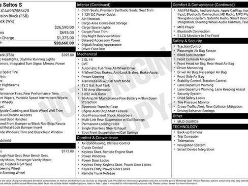 Certified 2024 Kia Seltos S image 38