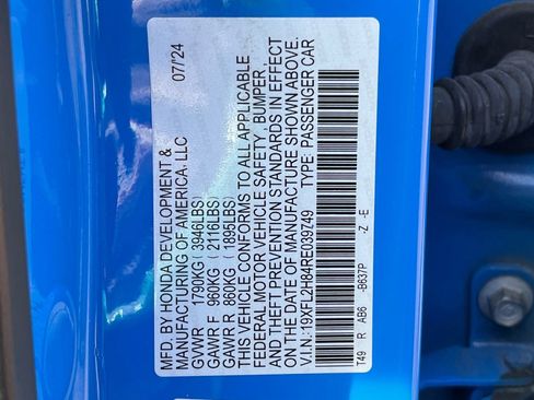 Used 2024 Honda Civic Sport image 9