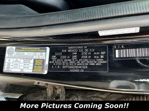 Used 2022 Kia Forte GT-Line w/ GT-Line Technology Package FWD image 6