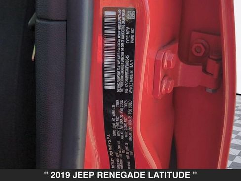 Used 2019 Jeep Renegade Latitude w/ Popular Equipment Group AWD/4WD image 36