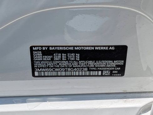 New 2026 BMW 330i Sedan w/ M Sport Package RWD image 40