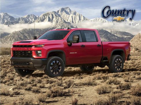 Used 2022 Chevrolet Silverado 2500 Custom w/ Custom Value Package AWD/4WD image 1