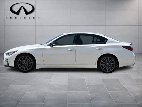 Used 2023 INFINITI Q50 Red Sport 400 w/ Carbon Fiber Package RWD image 4