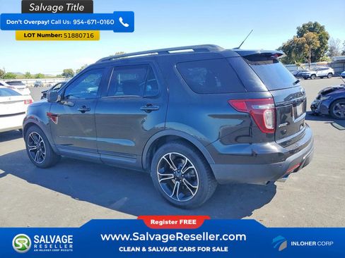 Used 2015 Ford Explorer Sport w/ Equipment Group 401A AWD/4WD image 3