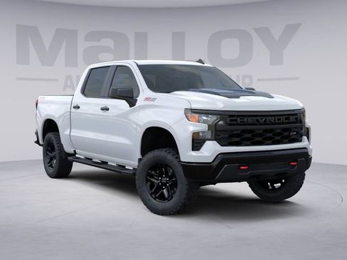 New 2026 Chevrolet Silverado 1500 Custom Trail Boss w/ LPO, Dark Essentials Package AWD/4WD image 2