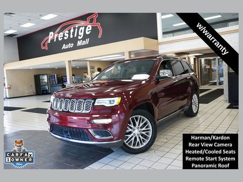 Used 2018 Jeep Grand Cherokee Summit AWD/4WD image 1