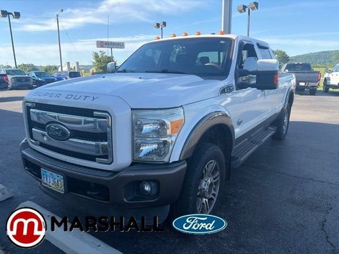 Used 2015 Ford F250 King Ranch w/ Snow Plow Prep Package AWD/4WD image 1
