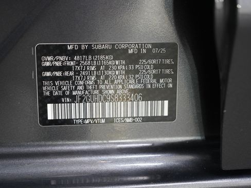 Used 2025 Subaru Crosstrek 2.0i Premium w/ Crosstrek Mirror Package image 27