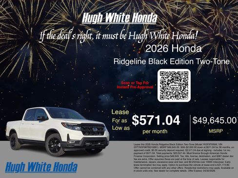 New 2026 Honda Ridgeline Black Edition image 3