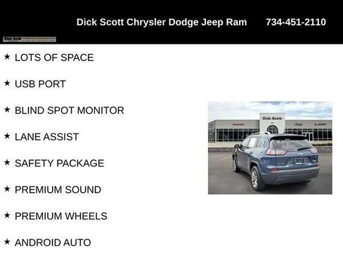 Used 2020 Jeep Cherokee Latitude Plus w/ Cold Weather Group AWD/4WD image 16