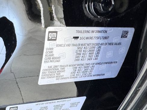 Certified 2025 Chevrolet Silverado 2500 High Country w/ Technology Package AWD/4WD image 9