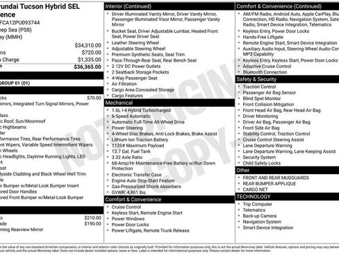 Used 2023 Hyundai Tucson SEL AWD/4WD image 34