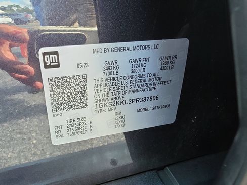 Used 2023 GMC Yukon XL Denali Ultimate AWD/4WD image 32