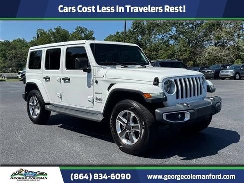 Used 2020 Jeep Wrangler Unlimited Sahara AWD/4WD image 1