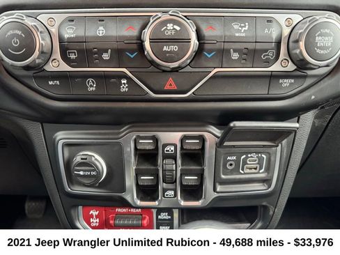 Used 2021 Jeep Wrangler Unlimited Rubicon image 19