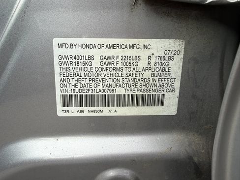 Used 2020 Acura ILX FWD image 35
