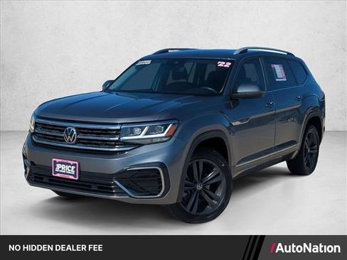 Used 2022 Volkswagen Atlas SEL R-Line AWD/4WD image 1