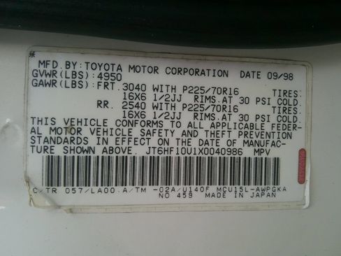 Used 1999 Lexus RX 300 4WD image 15