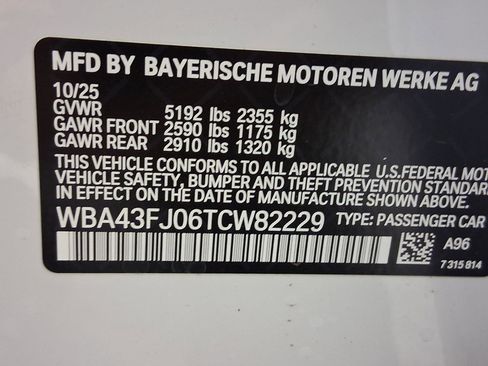 New 2026 BMW 530i w/ M Sport Package image 18