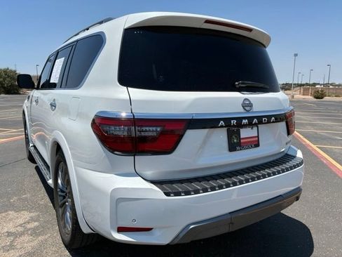 Certified 2022 Nissan Armada Platinum w/ Captain's Chairs Package RWD image 4