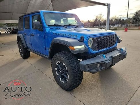 Used 2024 Jeep Wrangler Unlimited Rubicon 4xe w/ Safety Group image 1
