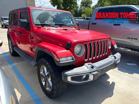 Used 2019 Jeep Wrangler Unlimited Sahara AWD/4WD image 1