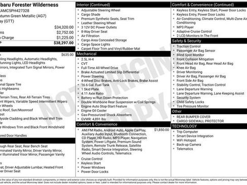 Used 2023 Subaru Forester Wilderness image 3