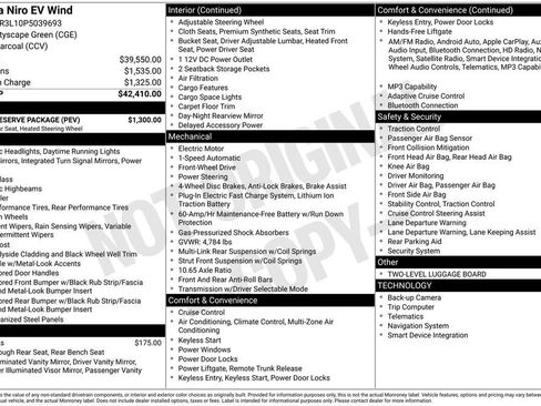 Used 2023 Kia Niro Wind w/ Wind Preserve Package image 15