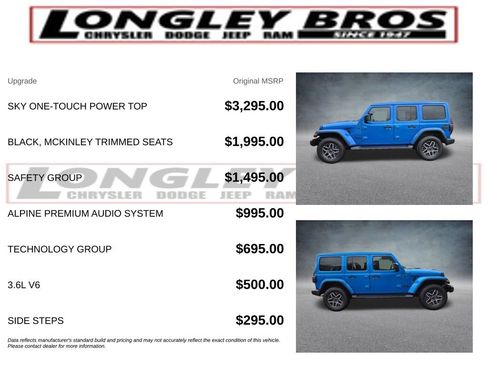Used 2026 Jeep Wrangler Unlimited Sahara w/ Safety Group AWD/4WD image 2