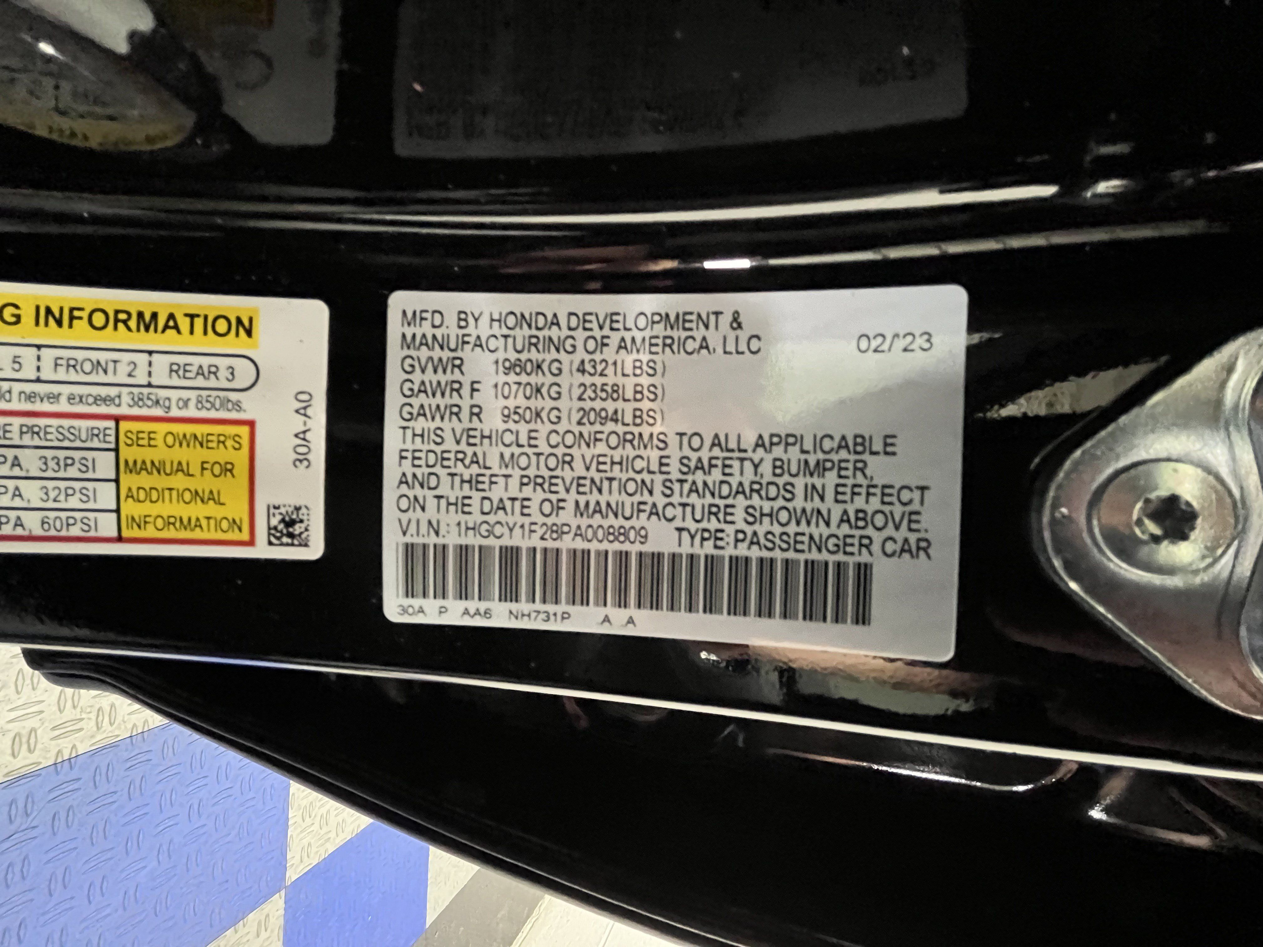 New 2026 Honda Accord LX image 15