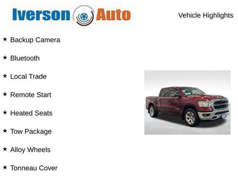 Used 2021 RAM 1500 Big Horn AWD/4WD image 2