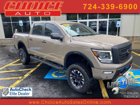 Used 2021 Nissan Titan PRO-4X w/ Pro-4x Utility Package AWD/4WD image 1
