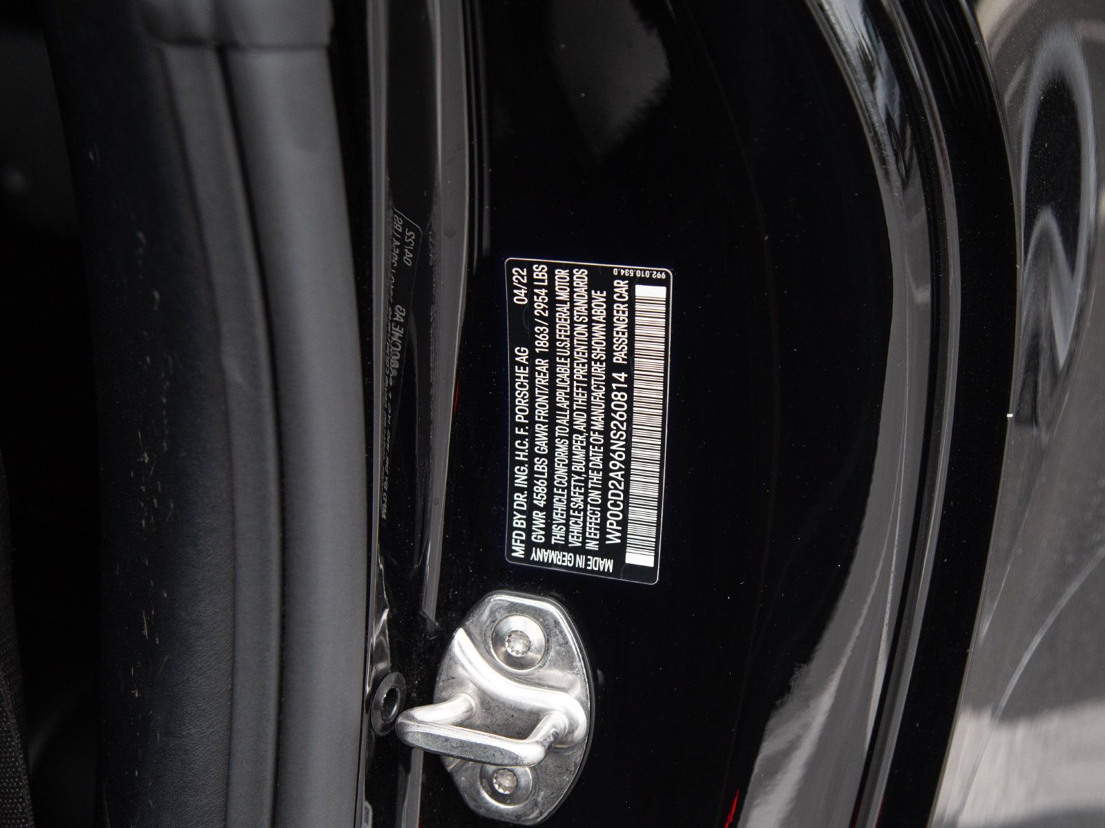 Certified 2022 Porsche 911 Turbo S AWD/4WD image 16