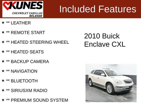 Used 2010 Buick Enclave CXL image 3